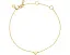 Браслет Kate Spade с мини-сердечком и камнями из кубического циркония