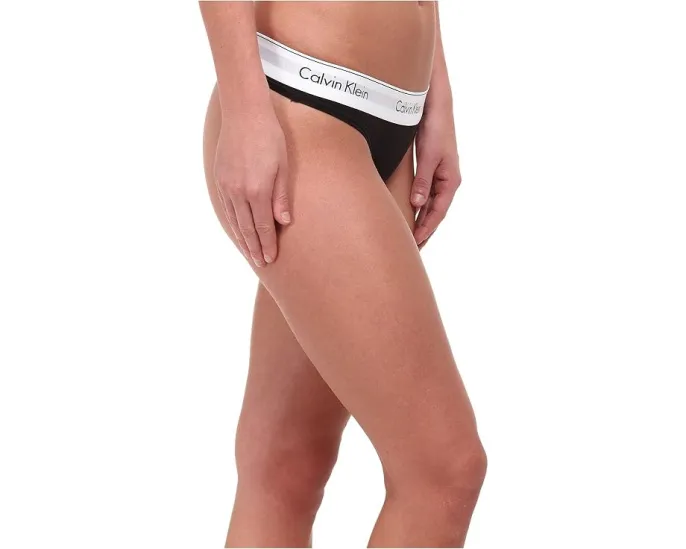 Стринги Calvin Klein Modern Cotton из ультрамягкого джерси с хлопковой вставкой