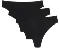Chantelle Трусики стринги Soft Stretch 3 шт бесшовные с влагоотводящим материалом