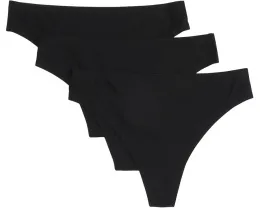 Chantelle Трусики стринги Soft Stretch 3 шт бесшовные с влагоотводящим материалом