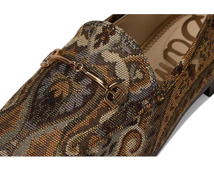 Лоферы Sam Edelman Loraine с металлической пряжкой и принтом
