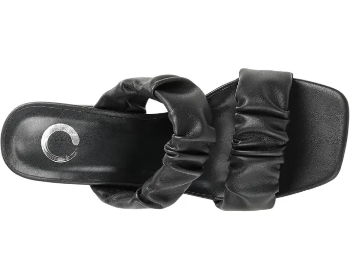 Босоножки Journee Collection ZOEE с квадратным носком и устойчивым каблуком