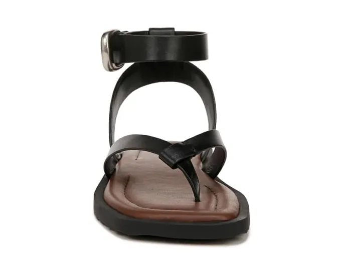 Сандалии Vince Samuela Ankle Strap с квадратным носком и регулируемой пряжкой