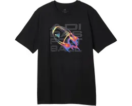 Футболка adidas Kids Flame Football с принтом в виде огня