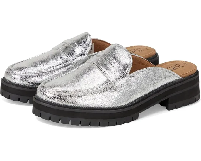 Мюли Cara Mule с мокасиновым носком и каблуком блоком