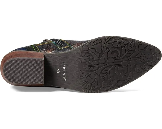 Ботинки Countrypop-Rose с деревянным каблуком и заостренным носком