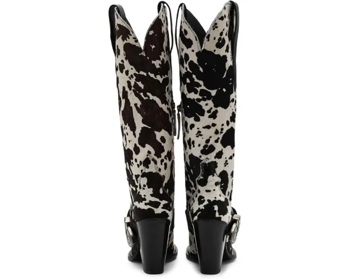 Ботинки Dingo Spur Crazy с принтом диких животных и пряжкой