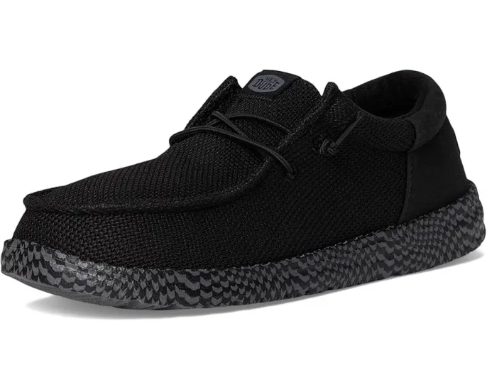 Кроссовки Wally Funk Warped Geo от Hey Dude Kids с геометрическим принтом и эластичными шнурками