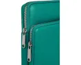 Сумка через плечо ECCO Flat Pouch из лазурной тесненой кожи