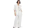 Madewell Superwide Harlow Pinstripe - Cotton Polyester с высоким поясом