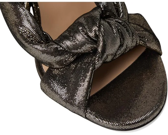 Босоножки Soplaya Slide 75 Stuart Weitzman на шпильке с узлом