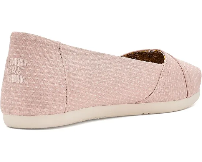 Балетки TOMS Alpargata Ballet с V-образным мысом и стелькой с памятью формы