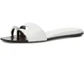 Сандалии Tory Burch Romy Slides на плоской подошве из кожи