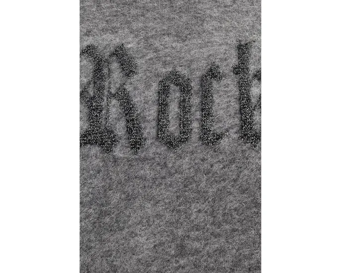 Свитер AllSaints Rock Crew с принтом из смеси шерсти