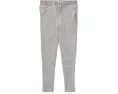 Леггинсы Polo Ralph Lauren Kids из френч терри для младших детей с бантом на поясе