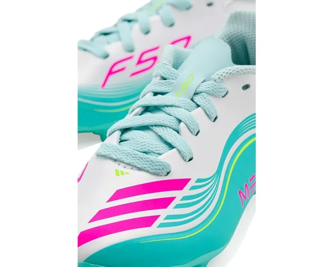 Бутсы F50 Messi League для жесткого и твердого грунта Adidas (мал/ср дет)