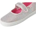 Детские туфли-слипоны Cienta Kids Shoes 56083 с металлическим блеском