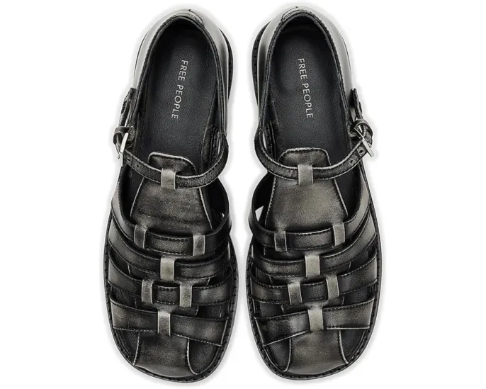 Сандалии Free People Willow Fisherman из замши с регулируемой застежкой