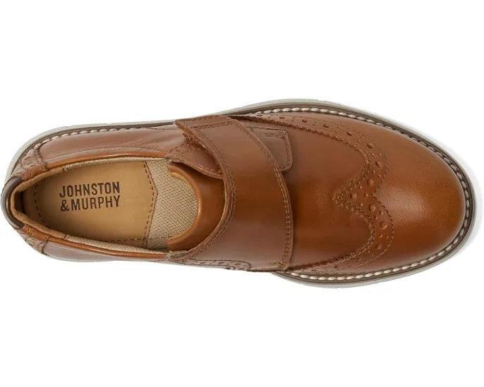 Детские туфли Johnston & Murphy Holden Wing Tip с лазерной гравировкой