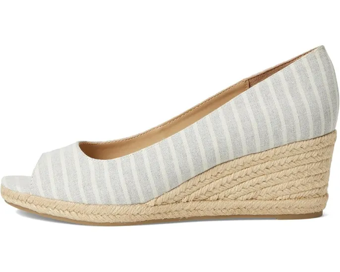 Эспадрильи на танкетке с открытым носком и джутовой подошвой Bandolino Nuri 7
