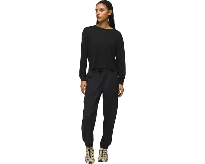 Уютный лонгслив Prana Cozy Up с круглым вырезом