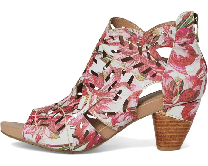 Сандалии Icon-Fleur с конусным каблуком и открытым мысом L'Artiste by Spring Step