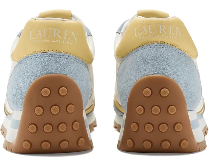 Кроссовки Lauren Ralph Lauren Dani из кожи и замши с контрастными вставками