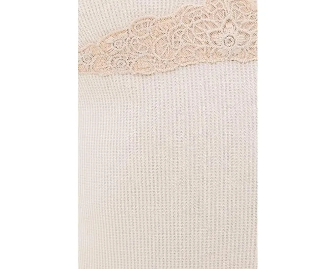 Топ Made You Blush Lounge Tan от Free People с V-образным вырезом