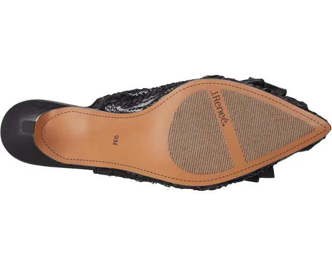 Вечерние туфли J. Renee Yazmine с бантом и котячьим каблуком