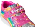 Детские кроссовки SKECHERS KIDS Twinkle Sparks 314829N с подсветкой и липучкой