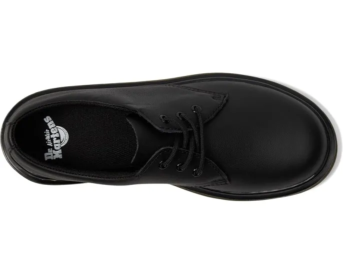 Оксфорды Dr. Martens 1461 для детей из цельнозерновой кожи