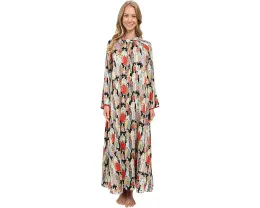 Кафтан Natori Dynasty Zip с азиатским принтом и скрытой молнией