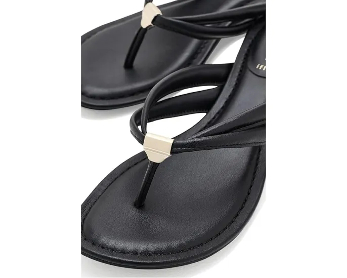 Anne Klein Bari босоножки на танкетке черные