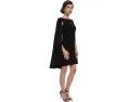 Платье-футляр Adrianna Papell Structured Cape Sheath с накидкой