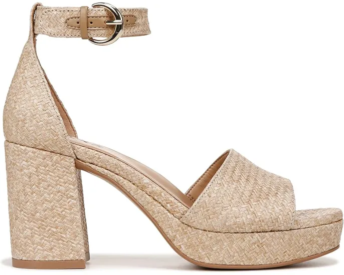 Босоножки Pearlyn3 на каблуке с ремешком и квадратным носком