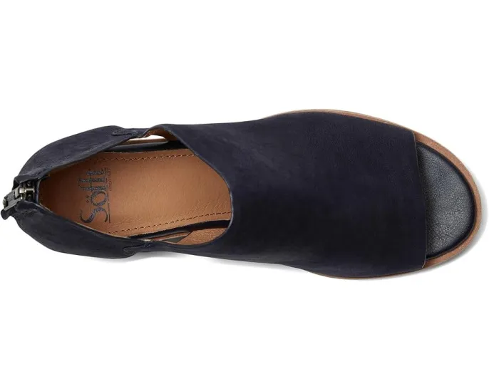 Ботинки Sofft Carleigh с мыском пепито и квадратным каблуком на резиновой подошве