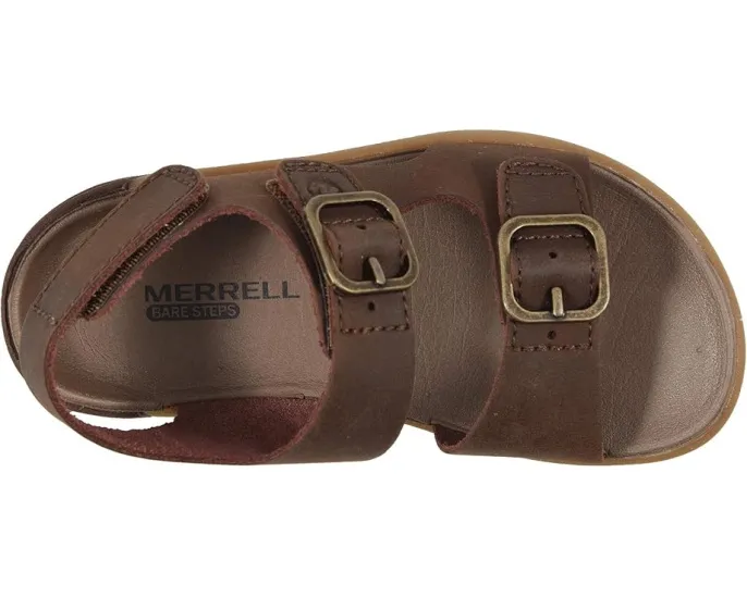 Детские сандалии Merrell Kids Bare Steps из мягкой кожи