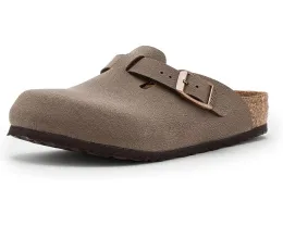 Детские сабо Birkenstock Boston из искусственной кожи с контурной стелькой