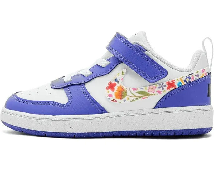 Кроссовки Nike Kids Court Borough Low FL для малышей на липучке