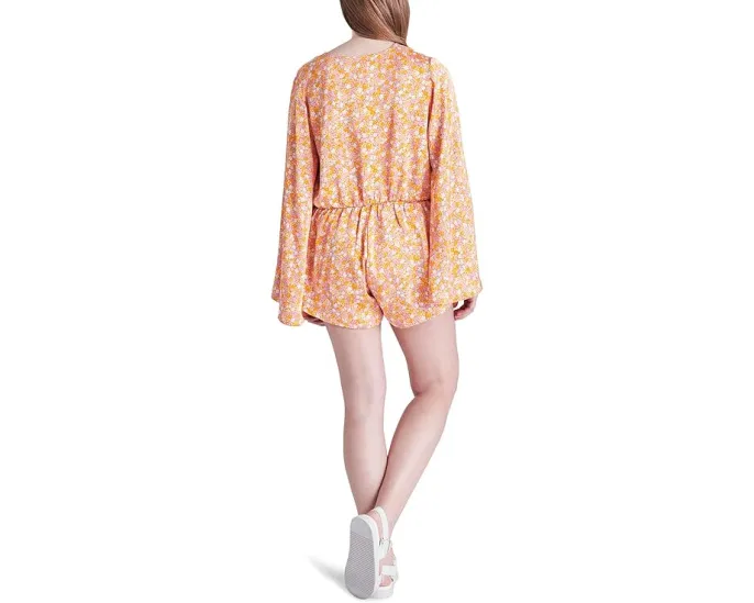 Steve Madden комбинезон Farrah с длинными рукавами и запахом