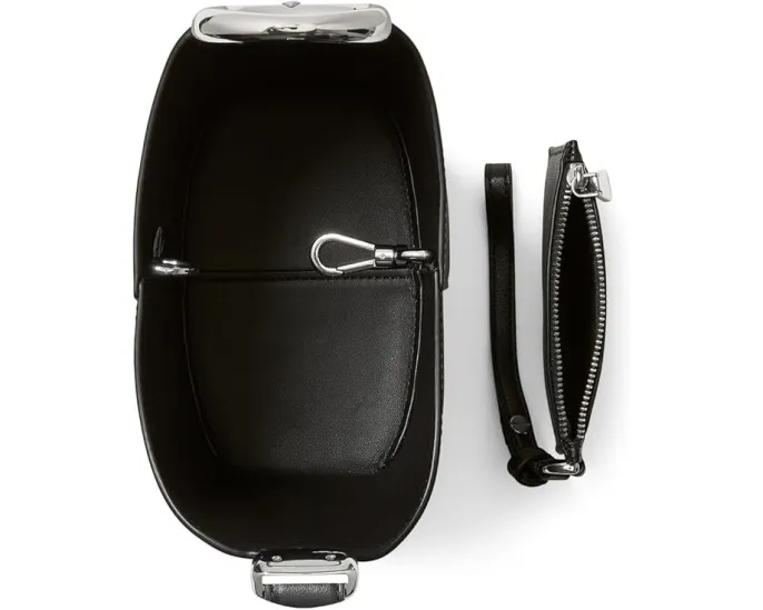 Мини-сумка-ведро Halo из мелкозернистой кожи со съемным мешочком Kate Spade New York