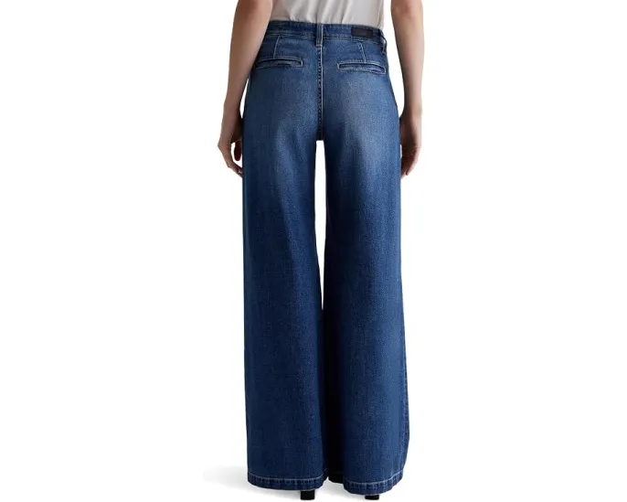 AG Jeans брюки палаццо Stella Wide Leg с защипами в стиле Прованс