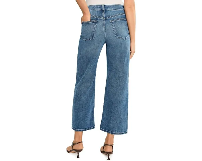 Укороченные брюки Wide Leg Crop из денима Oneida Madewell