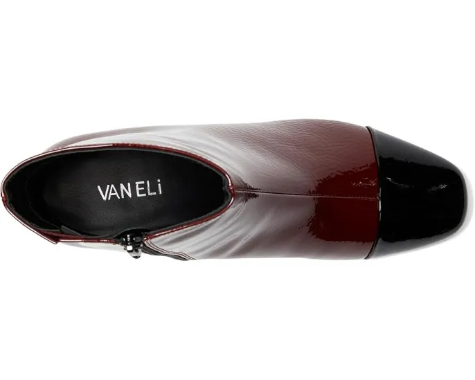 Ботильоны Vaneli Pippy с квадратным носком на массивном каблуке