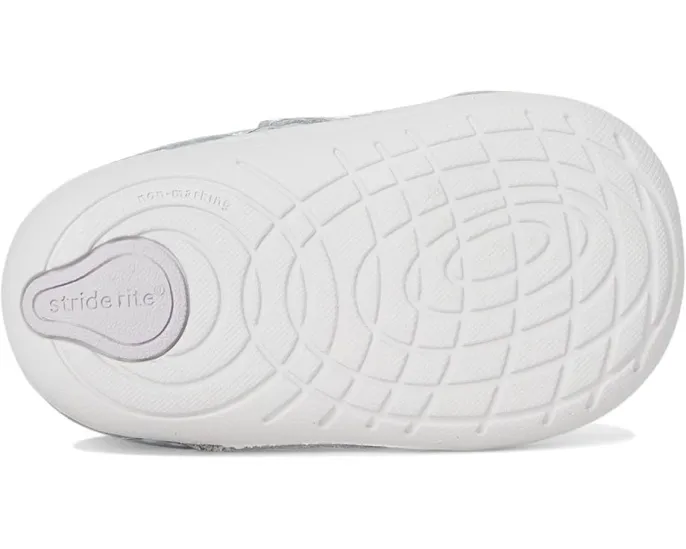 Ботиночки Stride Rite SM Gigi для младенцев и малышей с боковой молнией и стелькой Ortholite