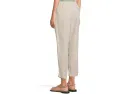 Льняные брюки L.L.Bean Premium Linen Breezy с зауженным силуэтом и разрезом по бокам