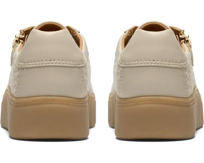 Кроссовки Clarks Mykah Joyfull из текстиля raffia с боковой молнией