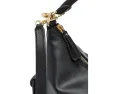 Маленькая плечевая сумка Lauren Ralph Lauren из мягкой кожи наппа
