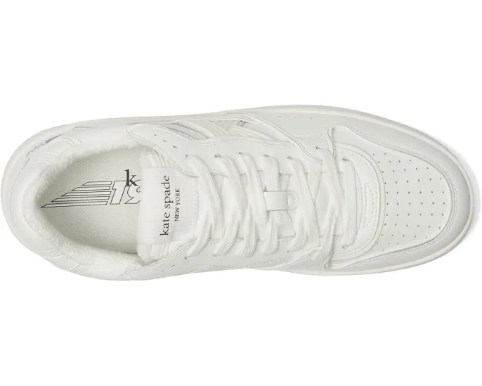 Kate Spade New York кроссовки 93 Kicks низкие на шнуровке с кожаным верхом