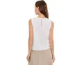 Топ Eileen Fisher Organic Linen с круглым вырезом из органического льна